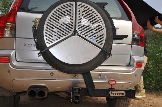 150KG 容量 オフロード 車両 交換タイヤ スタック 耐久性のある鋼材 アウディ 0 TD