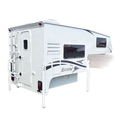 1995-1996 TOYOTA TRUCK 庭や引き上げ屋上用の白いガラス繊維のキャンピングカー