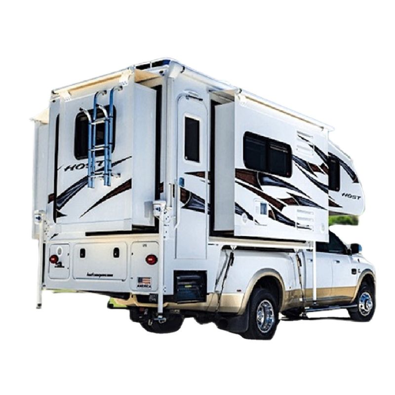 スタダード アルミ構造 キャンピングカー トップ ラック付き F150 ハードキャンピングカー シェルピックアップ
